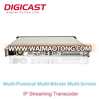 Transcoder HEVC Mpeg2 mpeg4 4k 1080P HEVC/AVC IPTV Streaming Encoder Transcoder for IP Video Server RTSP and Onvif