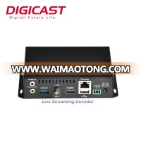 (DMB-8800B) Home Video IP Encoder Internet TV Decoder IPTV Decoder With RTMP HDCP 1080P SDI Audio