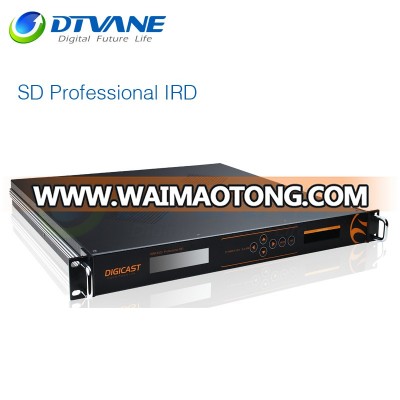 DMB-9020C HD Professional IRD with Tuner or ASI in optional MPEG2 H.264 decoder CI BISS decryption