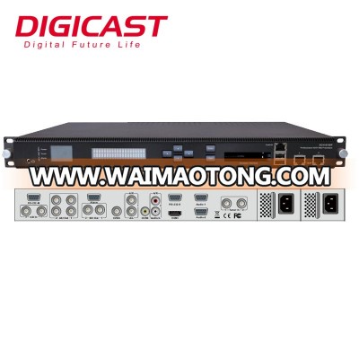 Digital Cable TV Headend IRD Satellite Receiver DVB-S2 HD Decryption RF TO HDM I SDI ASI DeModulator